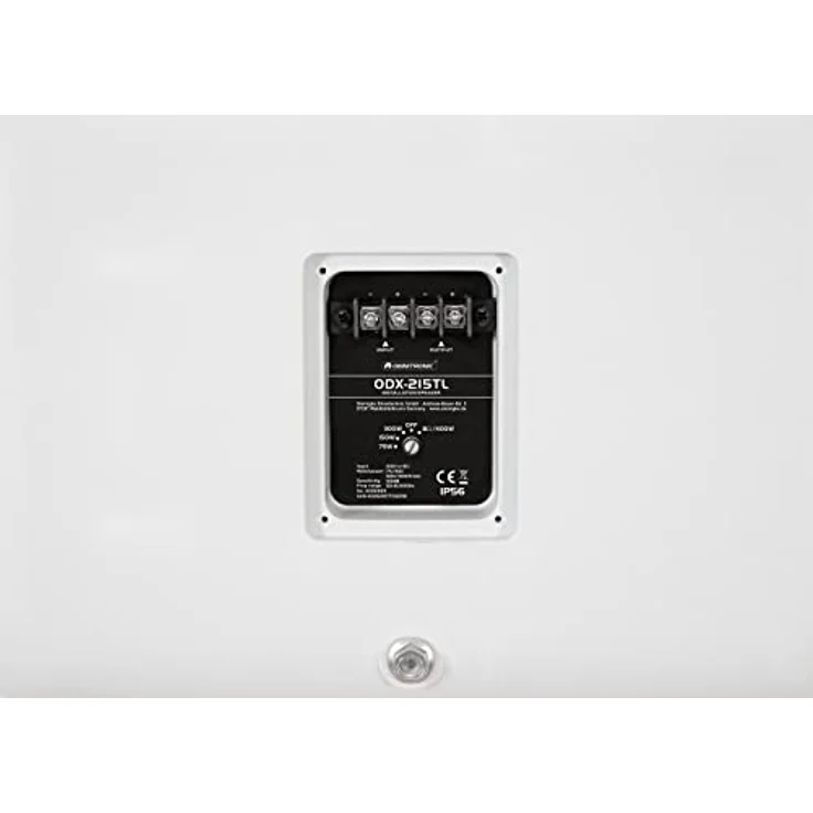 Omnitronic ODX-215TL, Passiver Installationslautsprecher für 100V-Systeme, weiss, robuste Bauweise für professionelle Anwendungen – Bild 4