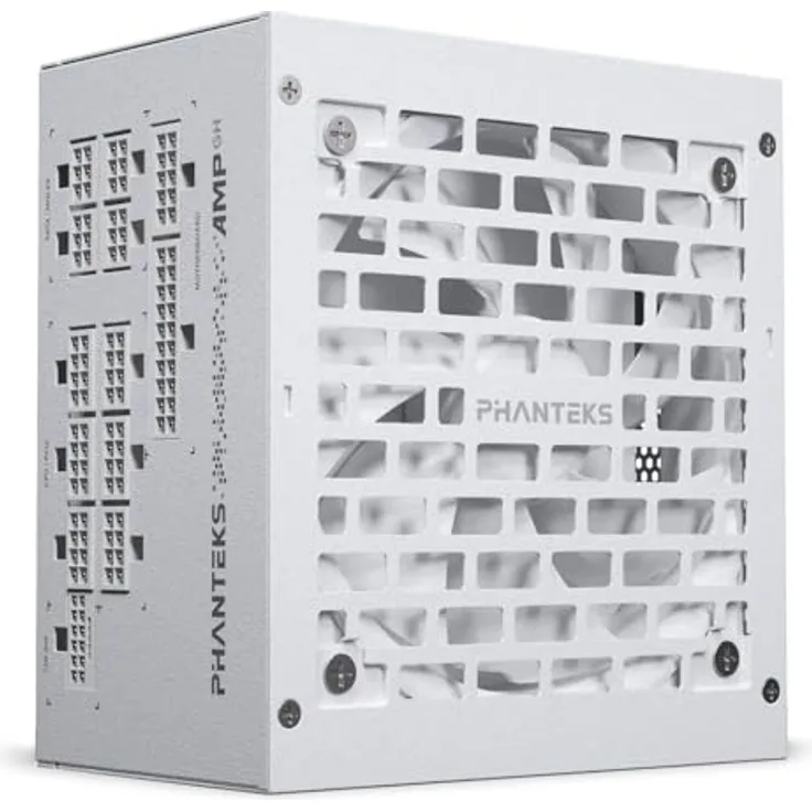 Phanteks AMP GH V2 1200W 80 PLUS Platinum Netzteil, PCIe 5.1, ATX 3.1, vollmodulares Kabelmanagement, weiß