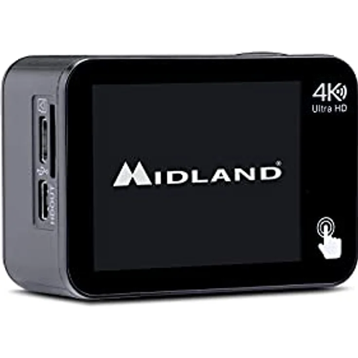 Midland H9 Pro WiFi Action Kamera, Ultra HD 4K, C1518, langlebig und flexibel gestaltet – Bild 2