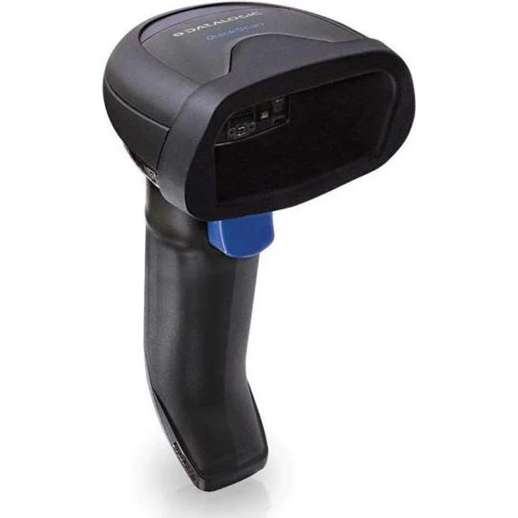 Datalogic QuickScan Mobile QM2500, Robuster Barcode-Scanner für 1D- und 2D-Barcodes, Schwarz, IP52, 2D-Imager, bis 51 cm Scandirreichweite