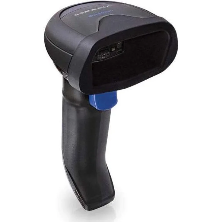 Datalogic QuickScan Mobile QM2500, Robuster Barcode-Scanner für 1D- und 2D-Barcodes, Schwarz, IP52, 2D-Imager, bis 51 cm Scandirreichweite
