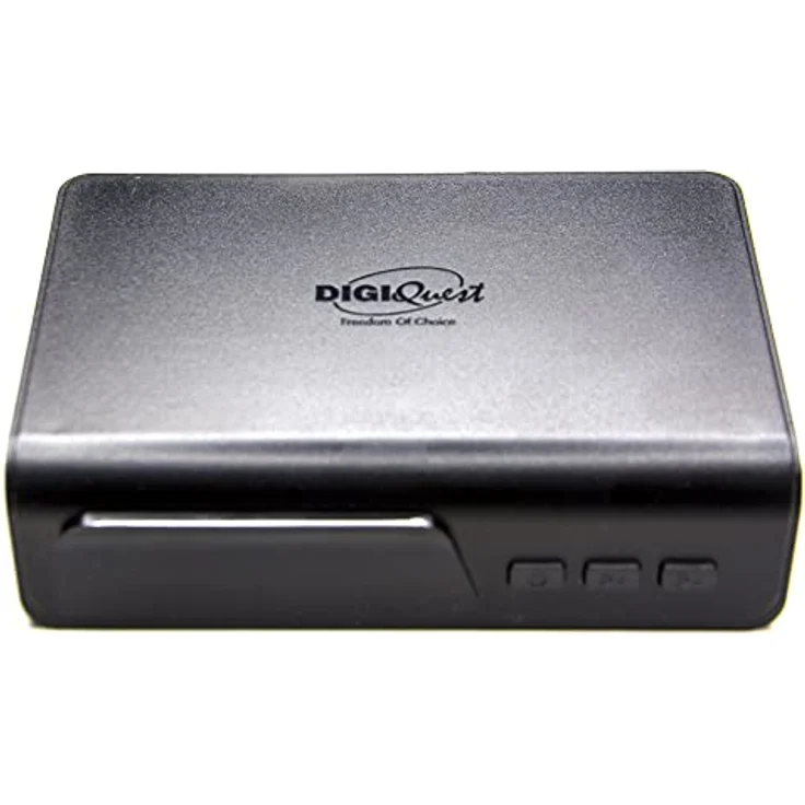 DigiQuest XSd 2.1, Terrestrischer Full HD DVB-T2 Receiver, 1920 x 1080 Pixel, Schwarz – Bild 4