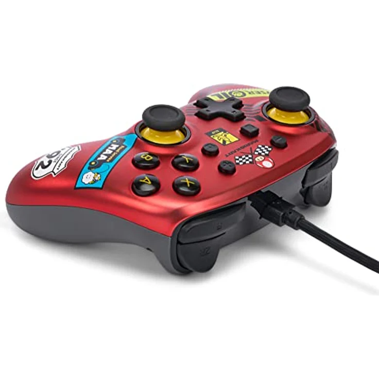 Der kabelgebundene PowerA-Nano-Controller für Nintendo Switch - Mario Kart: Racer Red – Bild 5