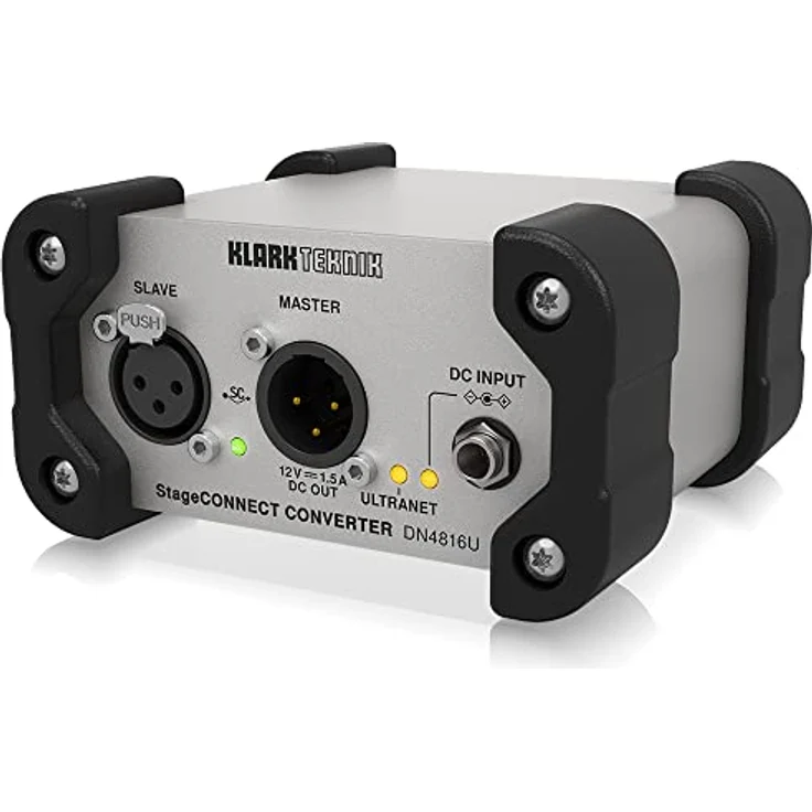 Klark Teknik StageConnect Interface Bridge DN4816U, 32-Kanal-Audio-Übertragung mit 24-Bit PCM und 0,4 ms Latenz – Bild 3