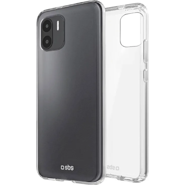 sbs mobile TESKINXIA1T, Transparentes Cover für Xiaomi Redmi A1 und A2, passend für 6.52" Bildschirm