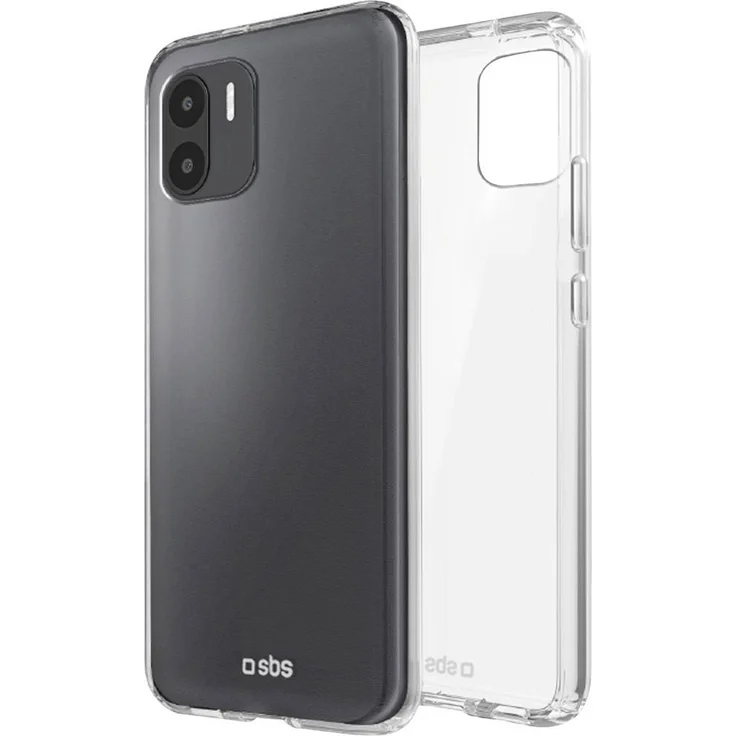 sbs mobile TESKINXIA1T, Transparentes Cover für Xiaomi Redmi A1 und A2, passend für 6.52" Bildschirm