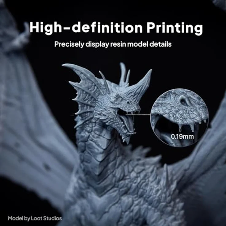 Elegoo Printer 3D Saturn 4 Ultra 16K, 3D Drucker mit hochauflösendem 16K Druck und schneller Druckgeschwindigkeit – Bild 7