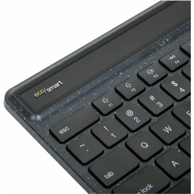 Targus Akb868es Funktastatur, Nachhaltige Energiegewinnung Full Size, Bluetooth 5.0, Schwarz – Bild 3