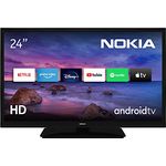 Nokia 24 Zoll (60cm) Full HD LED Fernseher Android TV WLAN, HDR, Triple Tuner DVB-C/S2/T2, Google Play Store inkl. Sprachassistent, Netflix, YouTube, Prime Video, Disney+ - HN24GV310-2023