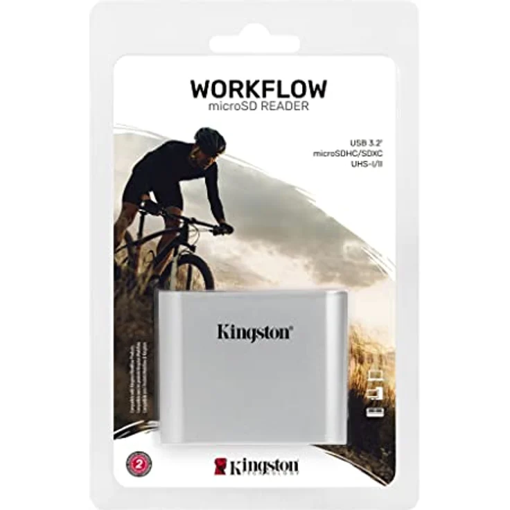 Kingston Workflow microSD Lesegerät USB3.2 Gen1 Dual-Slot microSDHC/SDXC UHS-II - WFS-SDC – Bild 3