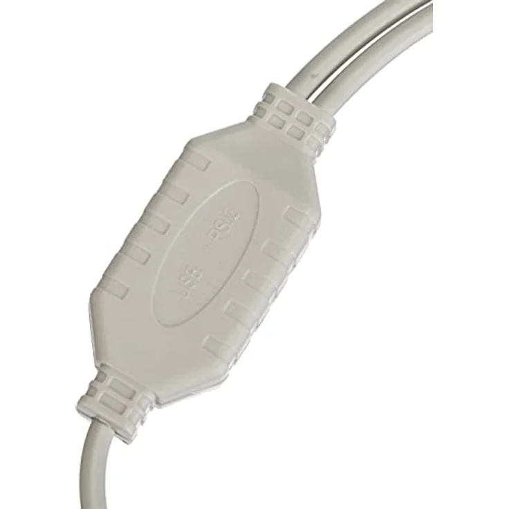 AKYGA AK-AD-15 USB A Stecker auf 2X PS-2 Buchse Y Maus Adapter mit Kabel 25cm – Bild 5