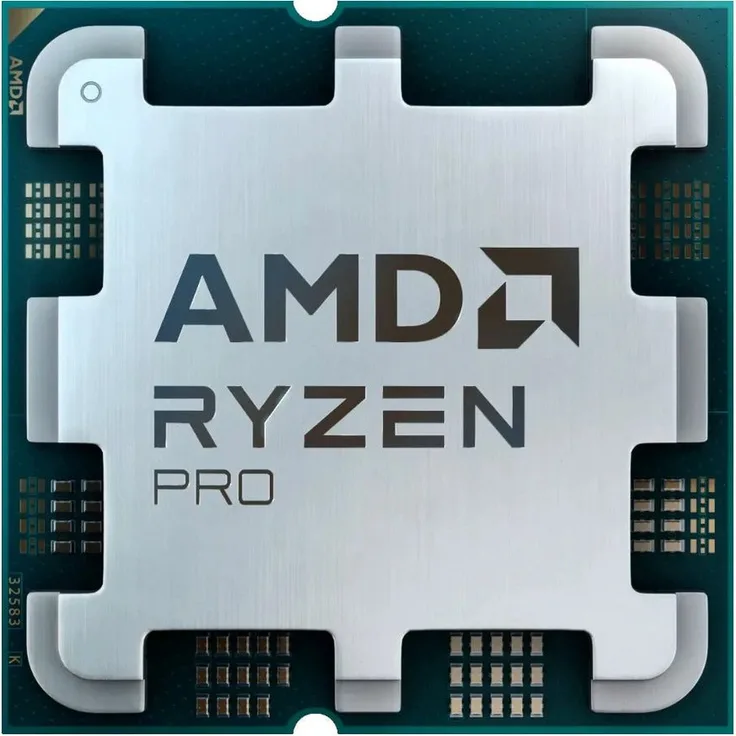 AMD Ryzen 9 PRO 7945, CPU mit 12 Kernen, 24 Threads, 3,7 GHz Basistaktrate, Sockel AM5, 5 nm