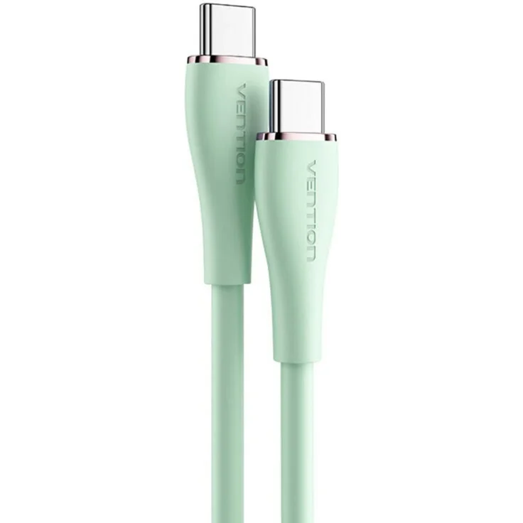 Vention TAWGG-Kabel, USB-C 2.0 auf USB-C, 1,5 m, 5 A, 100 W, hellgrün