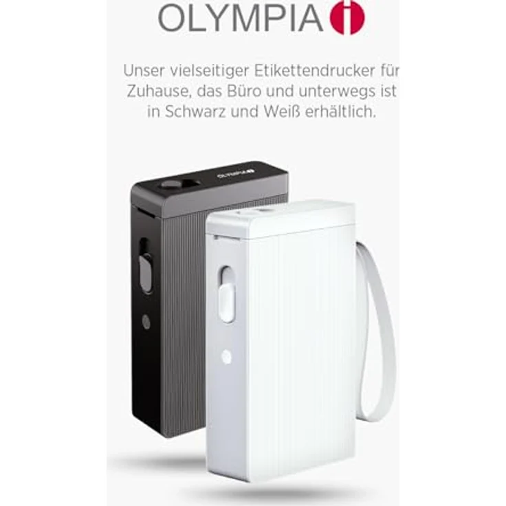 Olympia 6301 Etikettendrucker, Thermodirekt 203 x 203 dpi, Bluetooth-fähig, max. Etikettenbreite 15mm, kompakt für Küche und Büro – Bild 8