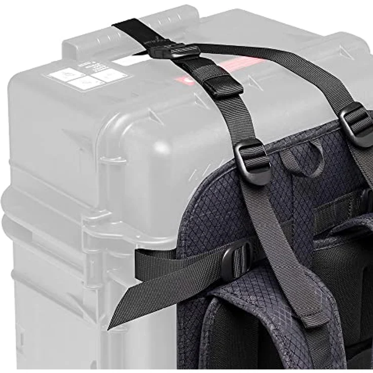 Manfrotto PRO Light Tough Chest Strap, Kompatibel mit Manfrotto Tough Hard Case, Brustgurt und Gürtel mit Gepolstertem Rücken, Wasserabweisend – Bild 5