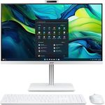 Acer Aspire C27-1, 27 Zoll All-in-One PC mit Intel® Core i7 1355U, 16 GB RAM, 1024 GB SSD, weiß
