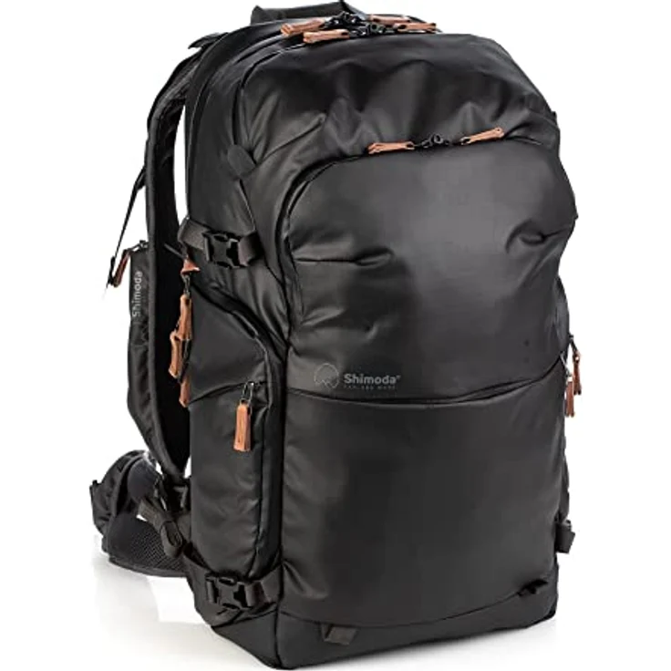 Shimoda Explore V2 30, Wasserabweisender Kamera-Rucksack für DSLR und spiegellose Kameras, modularer Kamera-Einsatz, schwarz (520-156) – Bild 1