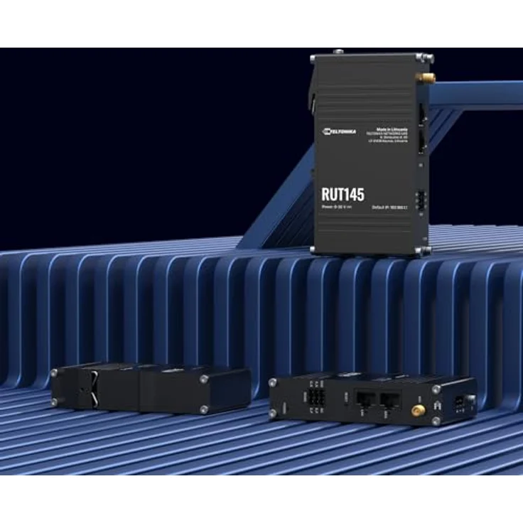 Teltonika RUT145, Router mit Wi-Fi 4 (802.11n) und RS485-Anschluss, schwarz – Bild 8