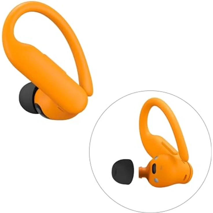 kwmobile 8X Ersatzpolster für Beats Powerbeats Pro, Silikon Ohrstöpsel in Schwarz, 4 Größen – Bild 2
