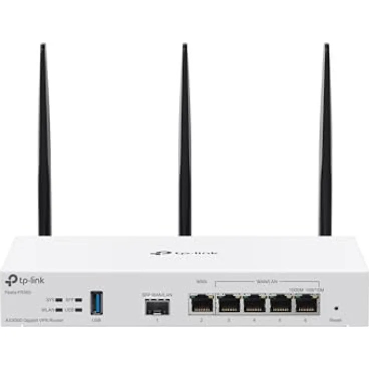 TP-Link Festa FR365 AX3000 Gigabit VPN WiFi Gateway, Business-Level-Qualität, Mesh WiFi 6, 6× Gigabit-Ports, USB 3.0 WAN-Port
