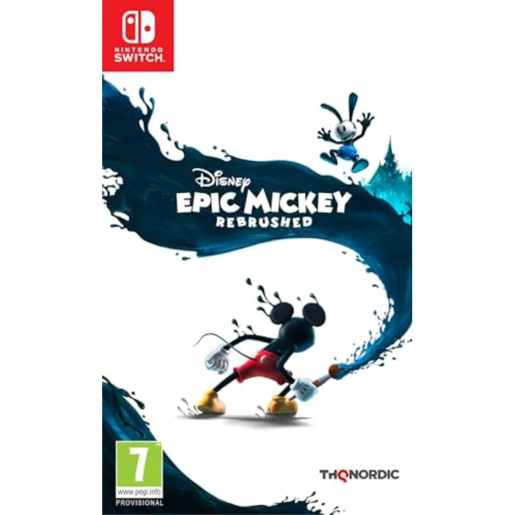 THQ Nordic Disney Epic Mickey: Rebrushed [PEGI] (Nintendo Switch) - Neu gestalteter Klassiker mit modernster Grafik und verbesserten Steuerungsoptionen