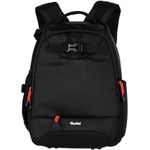 Rollei Fotoliner Ocean Mini: Kompakter Kamerarucksack in Schwarz aus 20 recycleten PET-Flaschen, Handgepäck-geeignet, inkl. Regenschutz - Preisvergleich