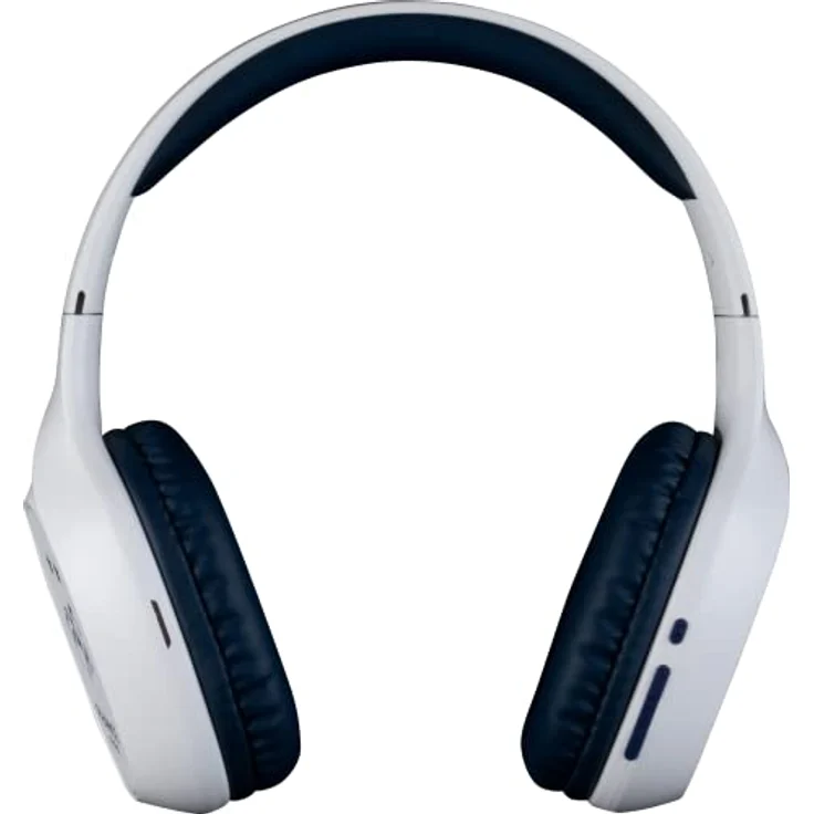 Konix FFF Wireless Gaming Headset für PC, Smartphones und Tablets, integriertes Mikrofon, Bluetooth-Verbindung, Weiß und Marineblau – Bild 2