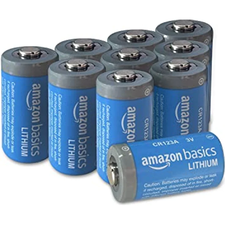 Amazon Basics CR123A 3V Lithium-Batterien (10 Stück) – Bild 1