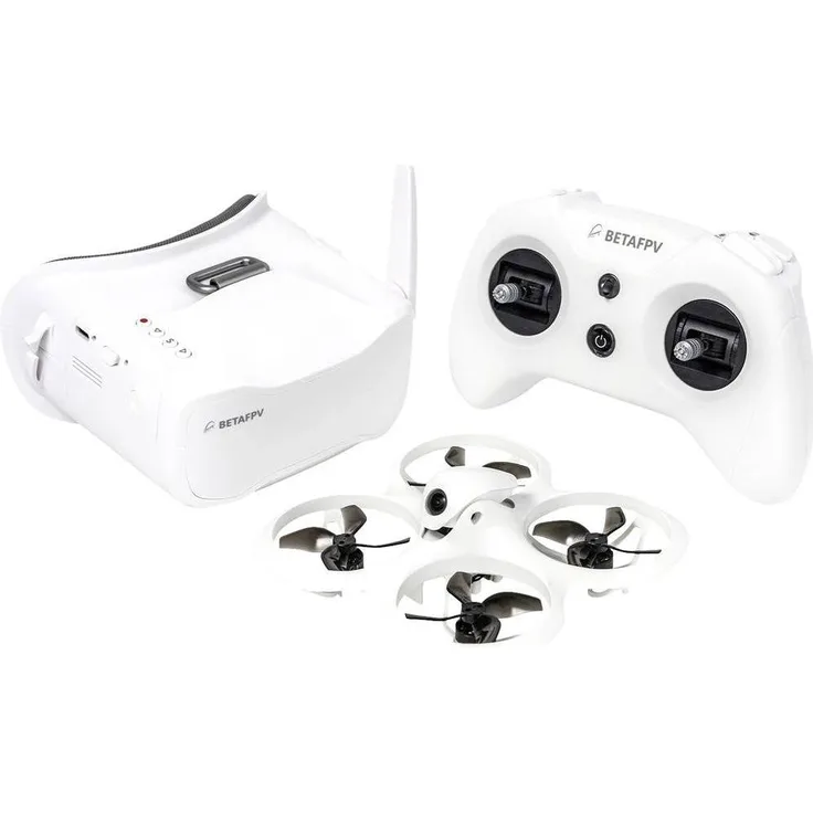 BetaFPV Cetus X FPV Kit Race Copter RtF, 2S Brushless Quadrocopter mit 1200 Mpx Kamera, 55 g, inklusive LiteRadio 3 und VR03 FPV-Brille
