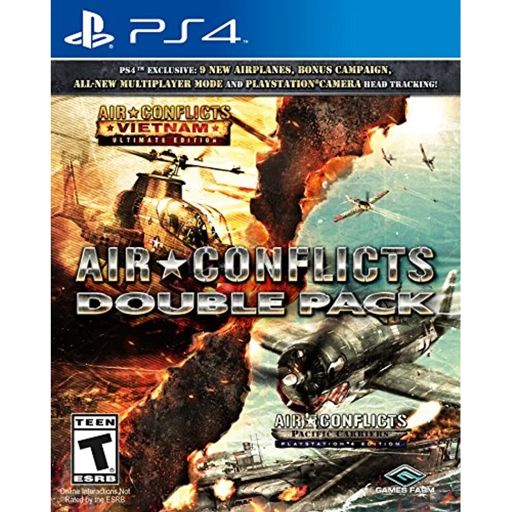 Kalypso Air Conflicts: Double Pack (Import), PS4-Games, 0848466000871