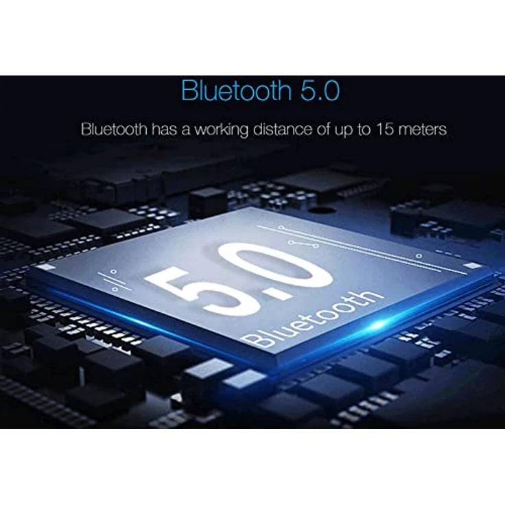 Fenda F3800X, 5.1-Kanal Bluetooth PC Lautsprecher mit integrierten UKW-Radio und Fernbedienung, Schwarz – Bild 8