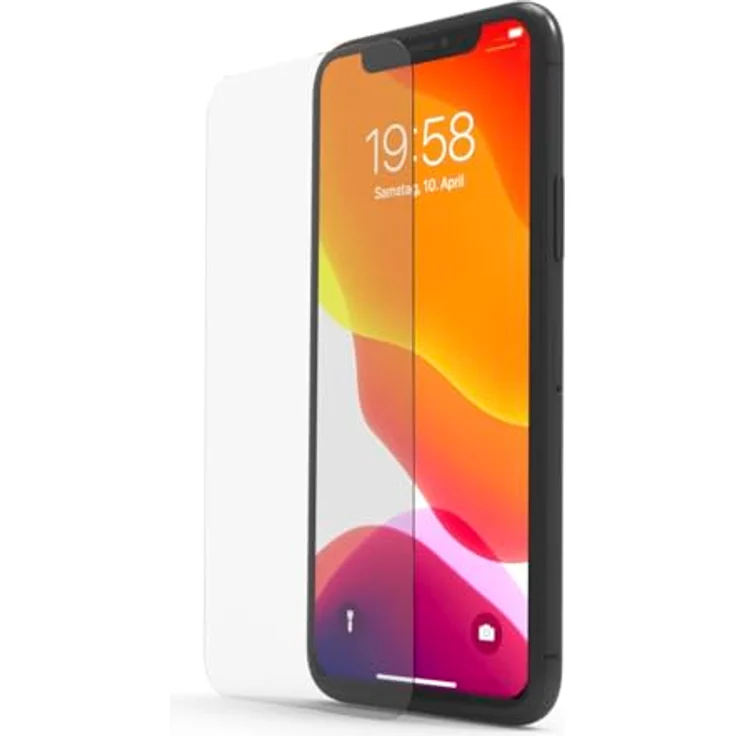 Hama Handy Schutzglas iPhone 11 (Displayschutz ultraklar Anti-Fingerprint, Vollschutz 9H ultradünn, Montagehilfe, kratzfest, stoßfest) – Bild 3