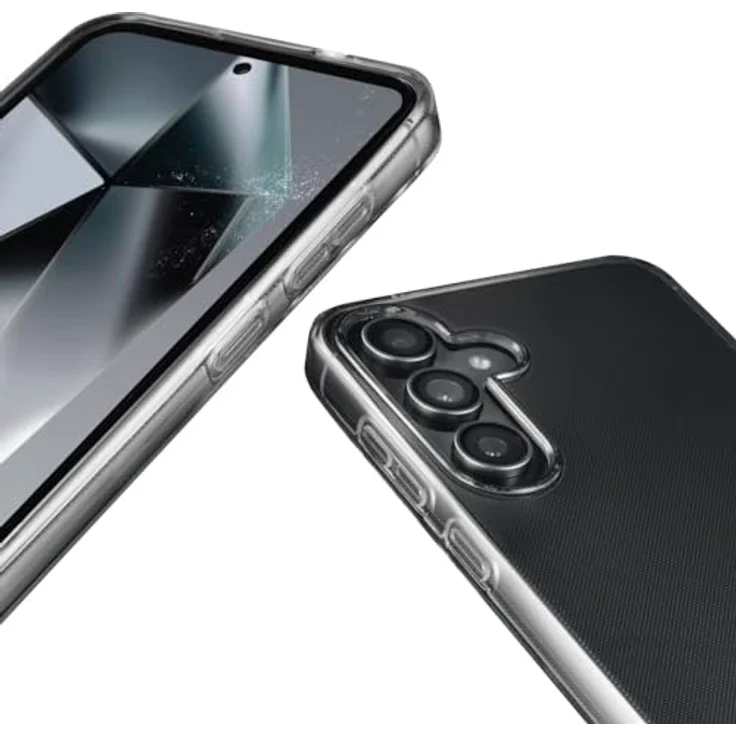 HAMA Always Clear Backcover für Samsung Galaxy A56 5G, Transparente, Flexible Handyhülle mit kratzfestem Schutz und rutschhemmendem Material – Bild 17