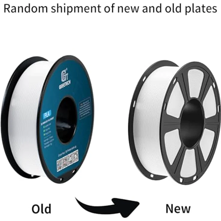 GEEETECH PLA Filament 1,75mm Schwarz, 4 kg Spule für 3D Drucker, verunreinigungsfrei – Bild 5