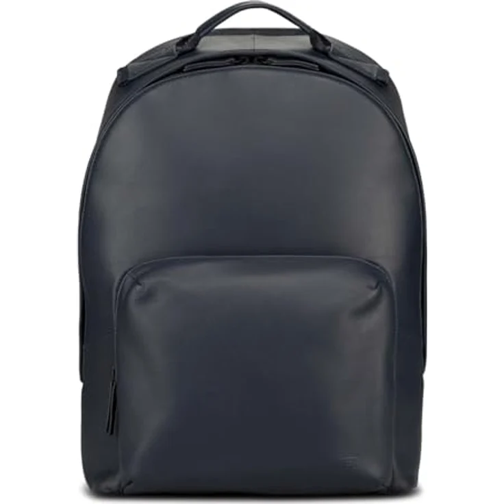 Jost Tromsoe Laptoprucksack, Rucksack mit gepolstertem Laptopfach, dunkelblau, optimal organisiert mit hochwertigem Rindsleder – Bild 1