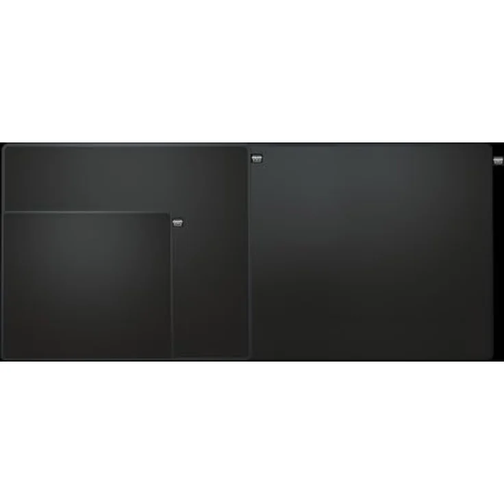 Cherry Xtrfy GP5 Mauspad, Gaming-Schreibtischmatte, groß, Schwarz, Maschinenwaschbar, Genähte Kanten – Bild 3