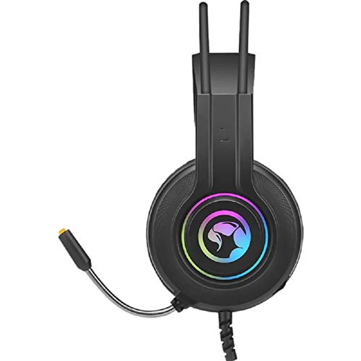 MARVO HG8935 Gaming Headset, Schwarz, USB kabelgebunden, Stereo, Over Ear mit RGB-Beleuchtung – Bild 2