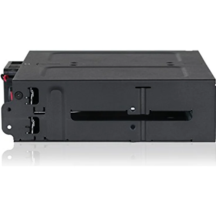 ICY DOCK SATA Hot Swap Wechselrahmen für 4X 2,5 Zoll (6,4cm) SSD-HDD - Vollmetall ToughArmor MB607SP-B – Bild 3