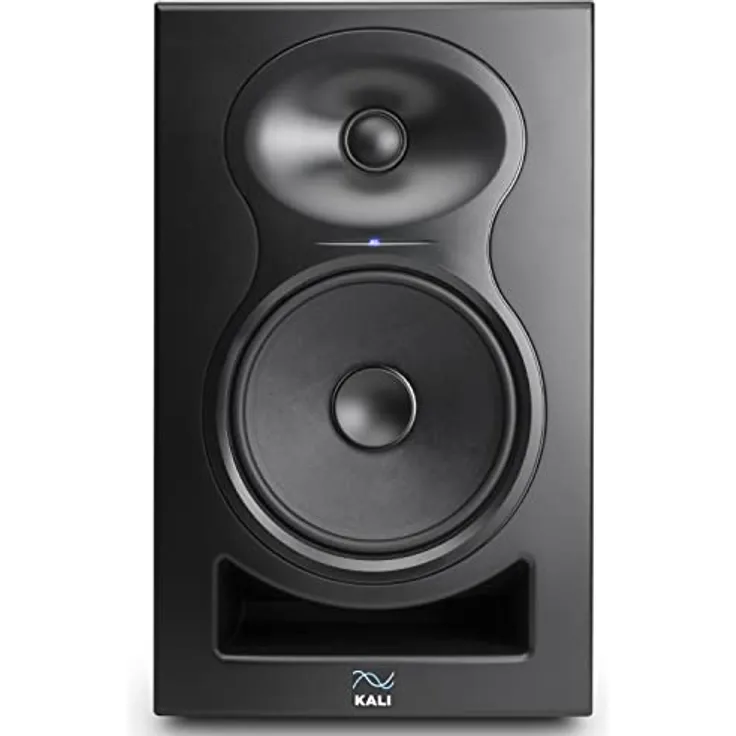 Kali Audio LP-6 2nd Wave Studiomonitor, aktiver Nahfeldmonitor mit Waveguide Technologie und Bass Reflexsystem, 6,52“ Woofer, Schwarz