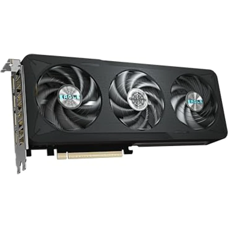 Gigabyte GeForce RTX 5060 Ti Eagle MAX OC 16G Grafikkarte - 16GB GDDR7, 128bit, PCI-E 5.0, 2617MHz, 3 x DisplayPort, 1 x HDMI, NVIDIA DLSS 4, mit WINDFORCE-Kühlsystem – Bild 2