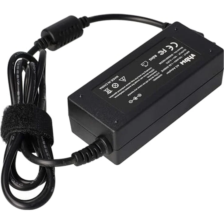vhbw Netzteil kompatibel mit Medion Akoya MD99380, AC/DC Adapter mit 19 V / 2.37 A, schwarz, 200 cm Kabel – Bild 4