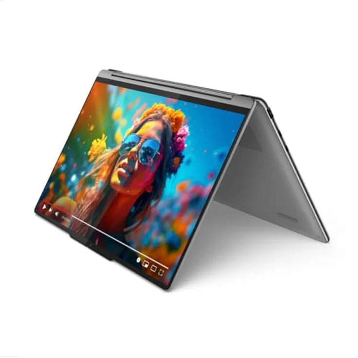 Lenovo Yoga 9i Convertible Laptop 2in1 14IMH9 | 14" 4K OLED Touch Display | Intel Core Ultra 7-155H | 16GB RAM | 1TB SSD | Intel Iris Xe Grafik | Win11 Home | QWERTZ | grau | inkl. Pen – Bild 4