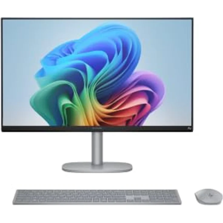 HP OmniStudio X AIO 27-cs1076ng, 27 Zoll All-in-One-PC mit Intel Core Ultra 7, 16 GB RAM, 2000 GB Speicher, Silber – Bild 2