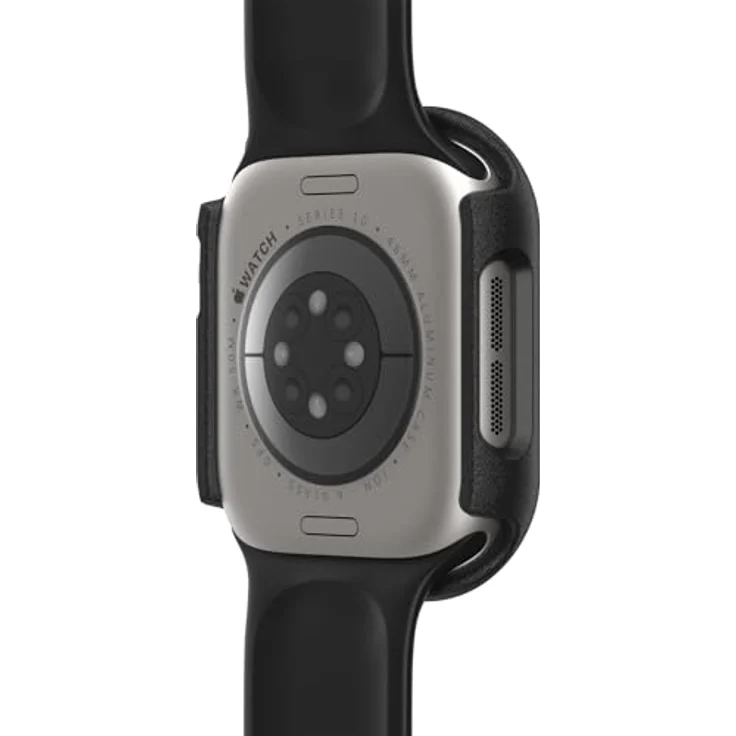 OtterBox Eclipse Bumper, Schutzhülle mit integriertem Displayschutz für Apple Watch Series 11/10-46mm, gehärtetes Glas, stoßfest und sturzsicher, Schwarz – Bild 3