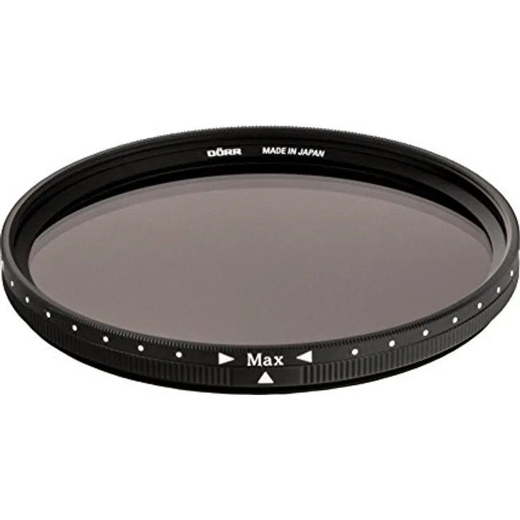 Dörr 317267 DHG Variabler Filter Vario Neutrale Dichte (ND) 2.5 - 500 67mm schwarz