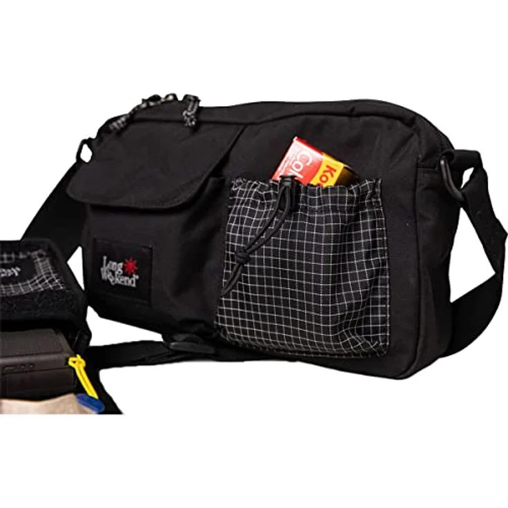 Moment Camera Pouch - Black, Kameratasche aus recyceltem Nylon und Ripstop, wetterfest, schwarz – Bild 8