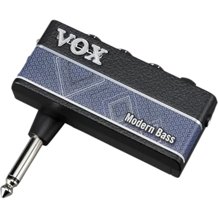 Vox amPlug3 Modern Bass, Kopfhörerverstärker mit modernem Bass-Sound, schwarz-blau – Bild 1