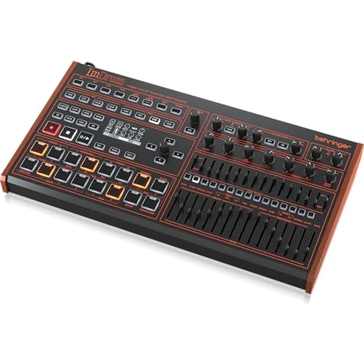 Behringer LM Drum, digitale Drum Machine mit 53 Pads, 7 Fadern und integriertem Effektprozessor – Bild 4