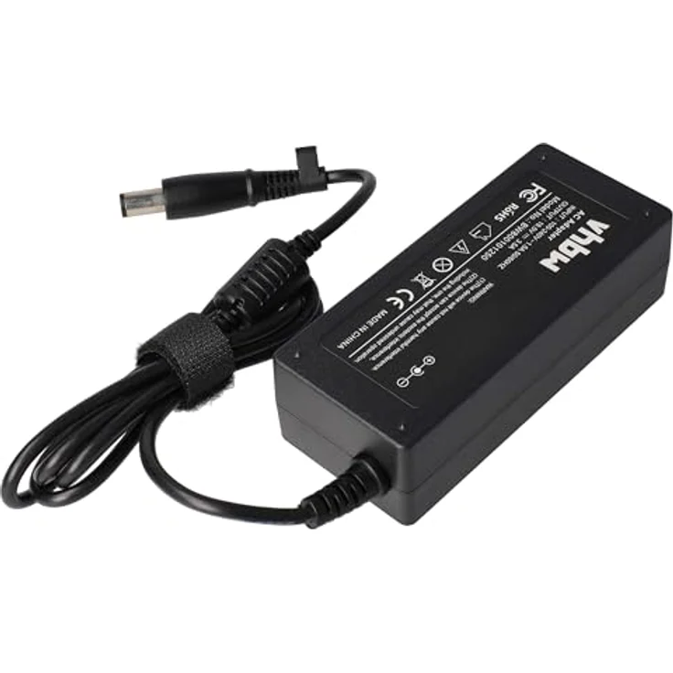 vhbw 1x Netzteil kompatibel mit HP Compaq 635 Notebook, AC/DC Adapter mit 18,5 V und 3,5 A, schwarz – Bild 4