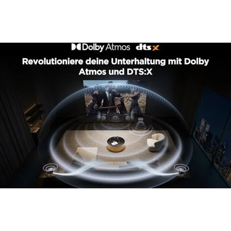 TCL QH85 Soundbar 7.1.4, RAY-DANZ-Technologie, Dolby Atmos, WLAN – Bild 7